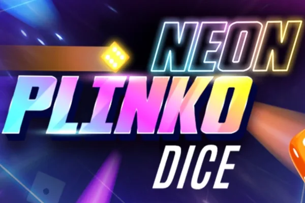 Neon Plinko Dice